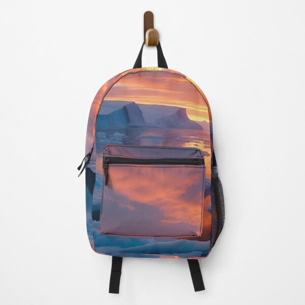 Item preview, Sunset and Icebergs designed and sold by RisingWolfStudio.