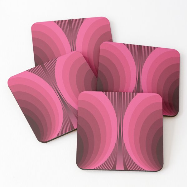 Item preview, Stripes and Circles Drapes Red designed and sold by TyBrockDesigns.