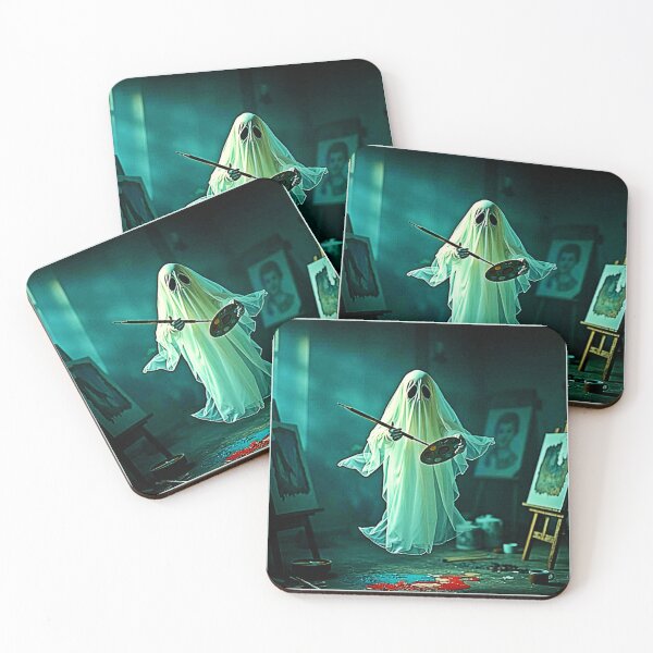 Item preview, Ghostly Artist's Studio Design designed and sold by Health And Fitness Posts e-Store.