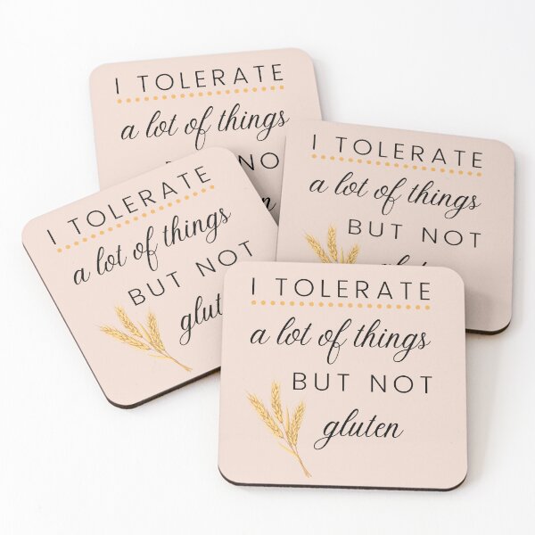 Item preview, Gluten Intolerance Design designed and sold by ColorTherapy.