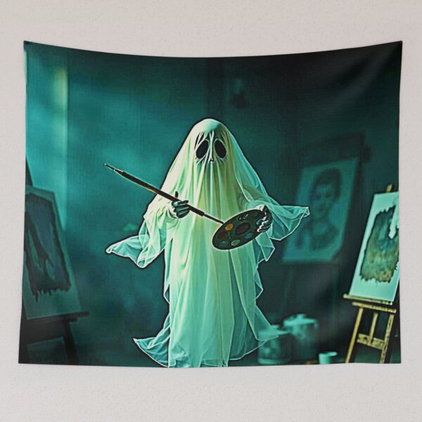 Item preview, Ghostly Artist's Studio Design designed and sold by Health And Fitness Posts e-Store.
