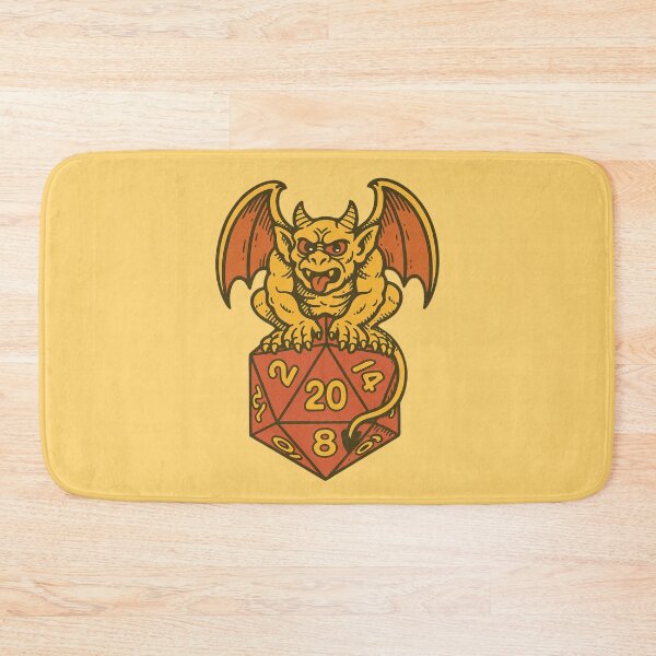 Item preview, d20 Gargoyle Dice Fantasy RPG Tabletop Gaming Creature Design designed and sold by FrictionMaxxing.