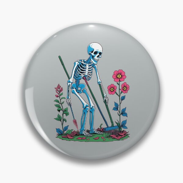 Item preview, Skeleton Gardener Autumn Harvest designed and sold by Zakrytos ★★★★★.