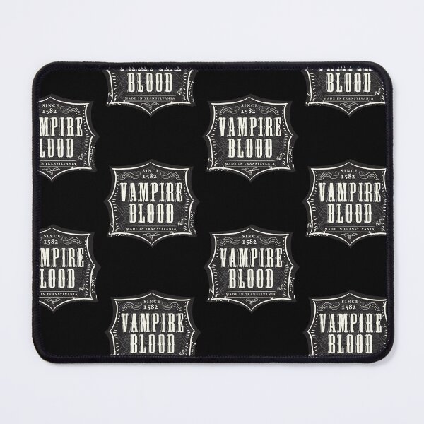 Item preview, Halloween Vampire's Blood potion bottle label design very rough and textured designed and sold by Jdawnink.