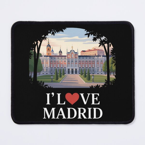Item preview, I Love Madrid Royal Palace Spain Travel Souvenir Gift designed and sold by robyclub.