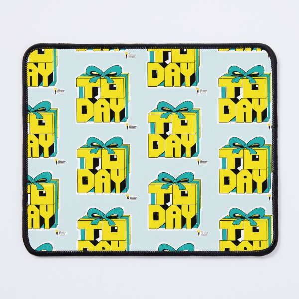 Item preview, Today is a Gift (w/ Teal Bow) designed and sold by AKRfoundation.