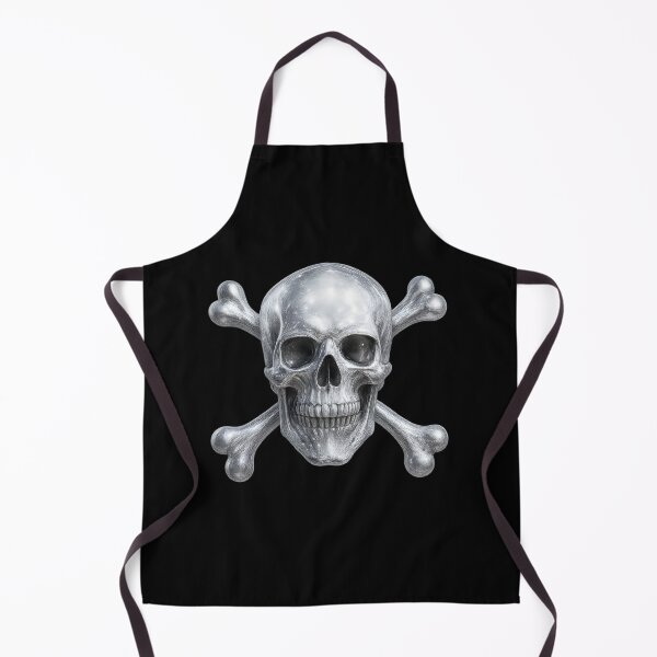Item preview, Silver Skull and Crossbones designed and sold by Nuclear Eden.