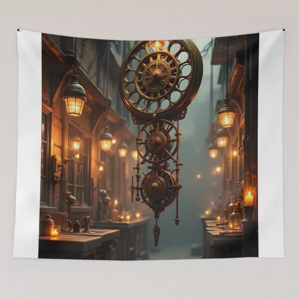 Item preview, The Clockwork Alley designed and sold by oanaunciuleanu.
