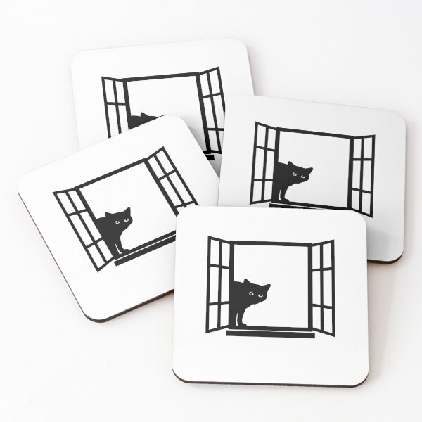 Item preview, Window Cat Watch designed and sold by ade-datt.