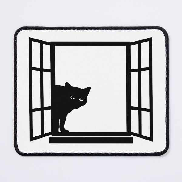 Item preview, Window Cat Watch designed and sold by ade-datt.