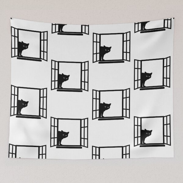 Item preview, Window Cat Watch designed and sold by ade-datt.