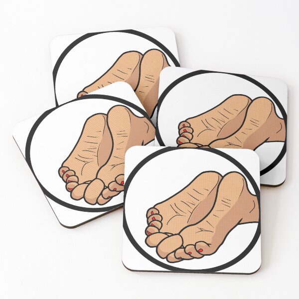 Item preview, Feet Badge designed and sold by SolefulStickers.