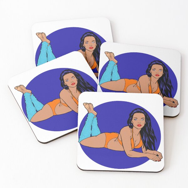 Item preview, Leg Warmers Pinups designed and sold by SolefulStickers.