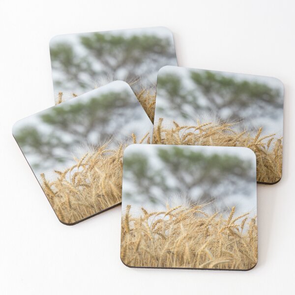 Item preview, Wheat Crop, Golden Field Nature and Agricultural Design designed and sold by Shaheer-WallArt.