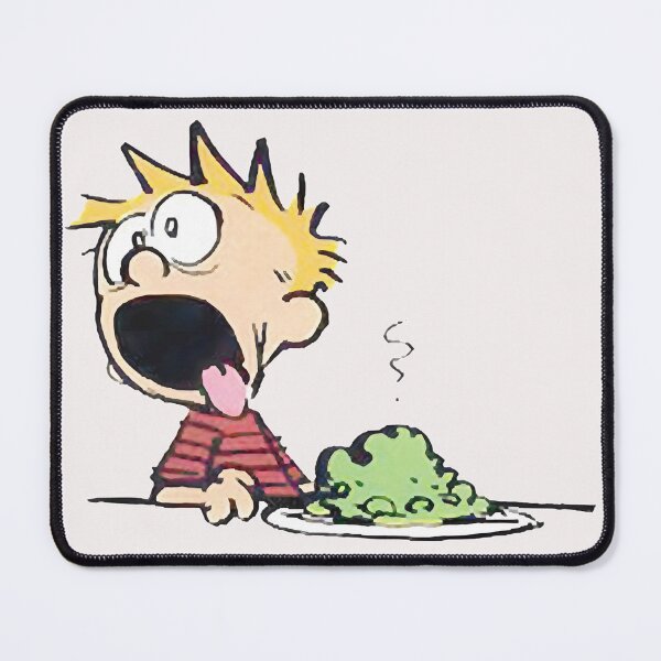 Item preview, Green Food Disgust Boy - Funny Classic Cartoon Art designed and sold by ThomasNeals.