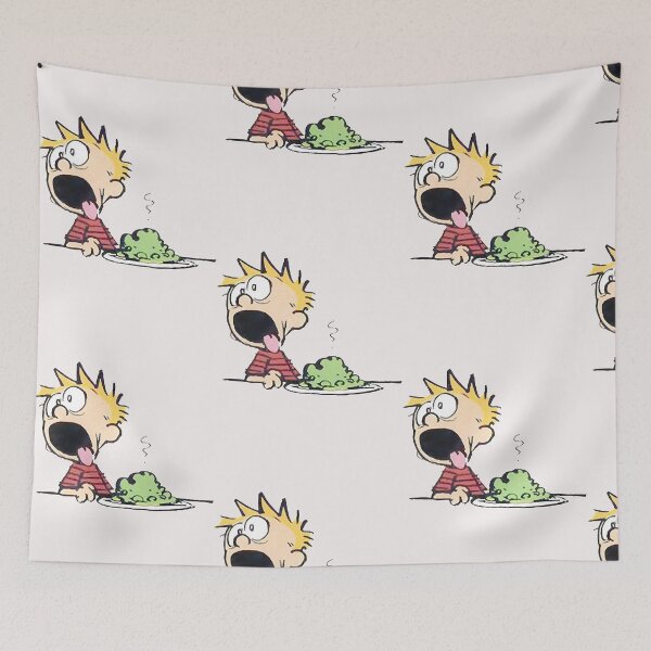 Item preview, Green Food Disgust Boy - Funny Classic Cartoon Art designed and sold by ThomasNeals.