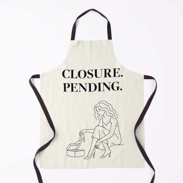 Item preview, Closure Pending Poster – Deadpan Quote Minimalist Wall Art designed and sold by AptSEVENTY3.