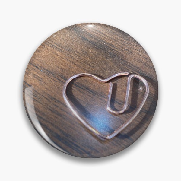 Item preview, Paper clip heart designed and sold by IckieStickies.