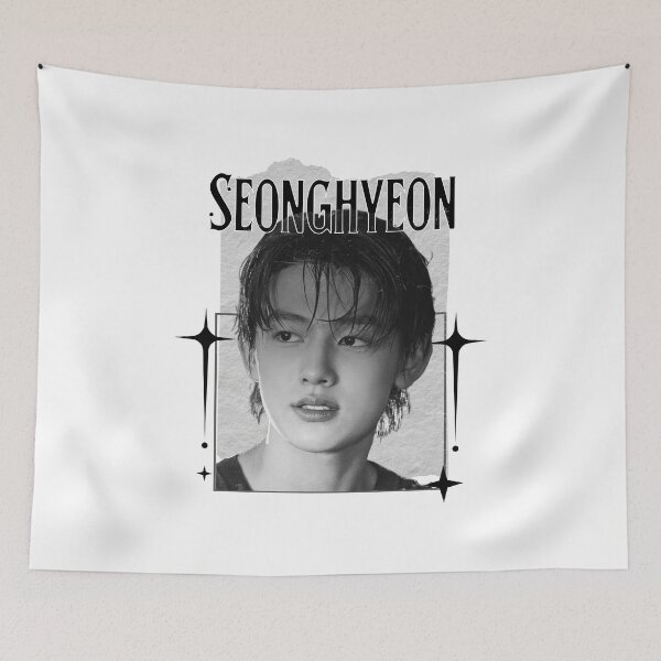 Item preview, CORTIS Seonghyeon Kpop Boy Group Scrapbook Collage Cozy Y2K Vintage Design designed and sold by HELL0WBELLO.
