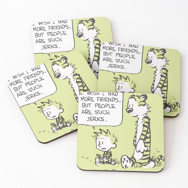 Item preview, People Are Such Jerks: Humorous Friends Quote Comic Art designed and sold by ThomasNeals.