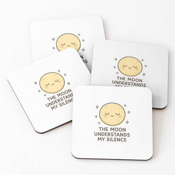 Item preview, Moon Understands My Silence designed and sold by BusDriverCod.