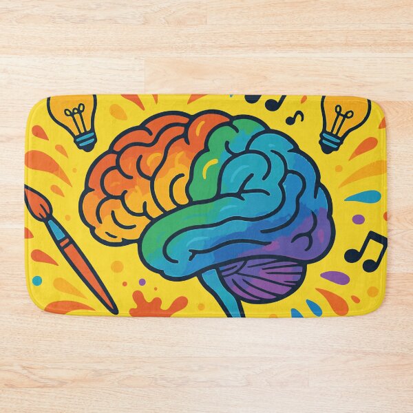 Item preview, My ADHD Brain is Creative - Positive ADHD Awareness" designed and sold by Feline Rockstars.