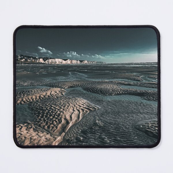 Item preview, Evening atmosphere at the sea, beach, cliffs, sky designed and sold by meeres-wanderin.
