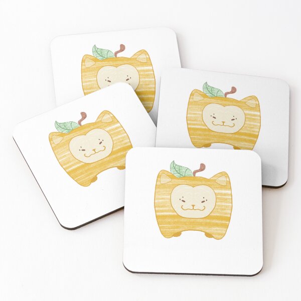 Item preview, APPLE CAT - YELLOW designed and sold by shoebox!.