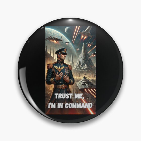 Item preview, Trust Me, I’m in Command — Captain & Gamer Humor Design designed and sold by JerseyJimi.
