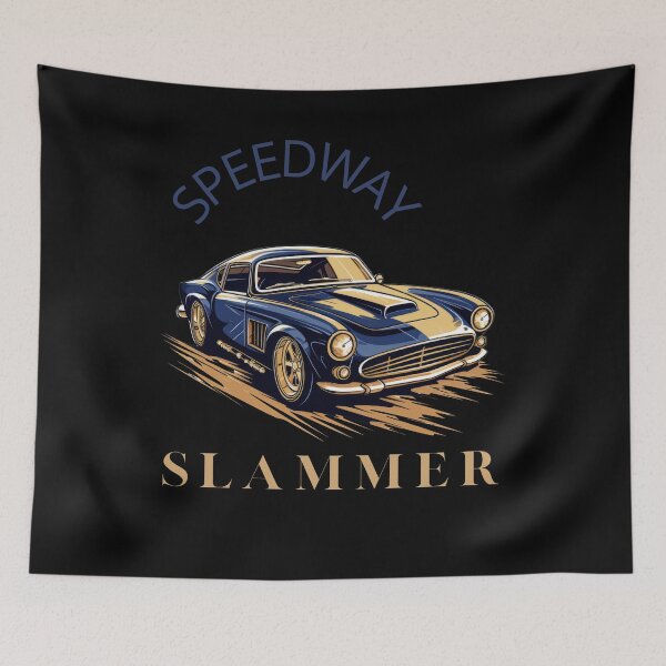 Item preview, Speedway Slammer Indiana Alcatraz Car Racing designed and sold by WonderMix.
