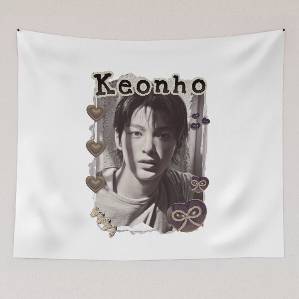 Item preview, CORTIS Keonho Kpop Boy Group Scrapbook Collage Cozy Y2K Vintage Design designed and sold by HELL0WBELLO.