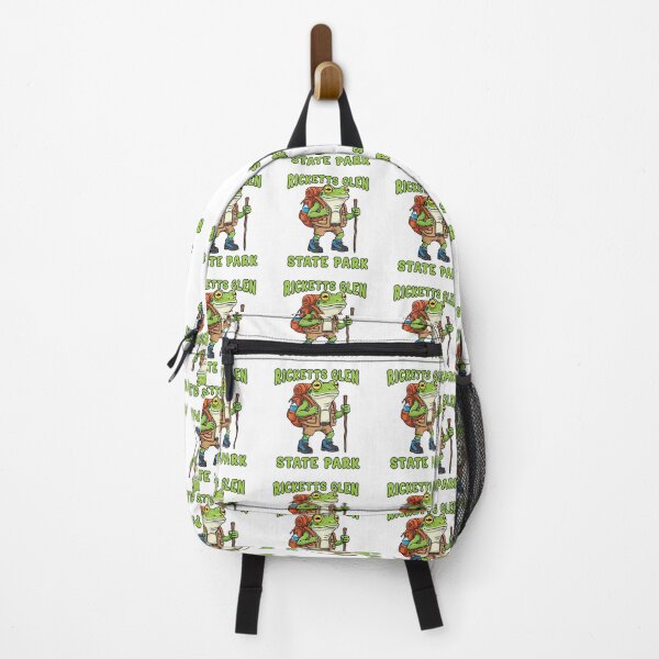Item preview, Ricketts Glen State Park Hiking Frog designed and sold by TeeARTHY.