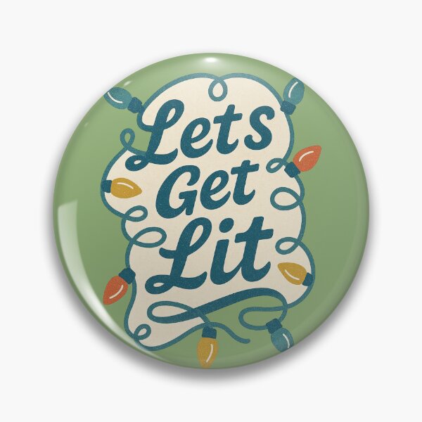 Item preview, Let’s Get Lit Funny Christmas Lights Holiday Party Humor designed and sold by FrictionMaxxing.