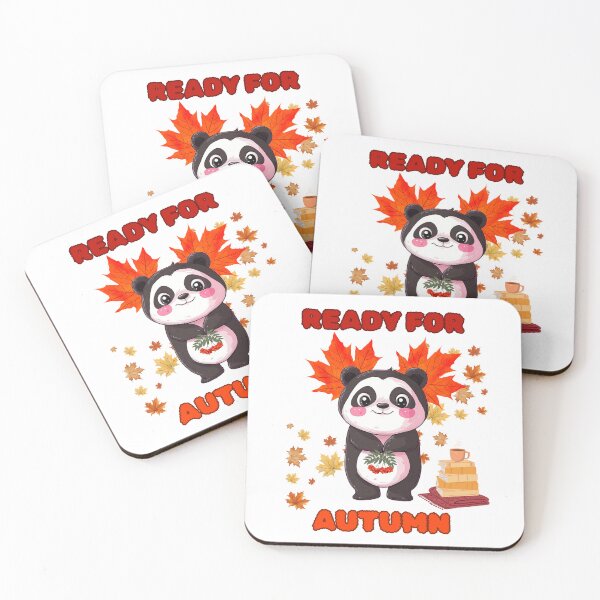 Item preview, Ready for Autumn – Cute Panda Design designed and sold by PandiCom.
