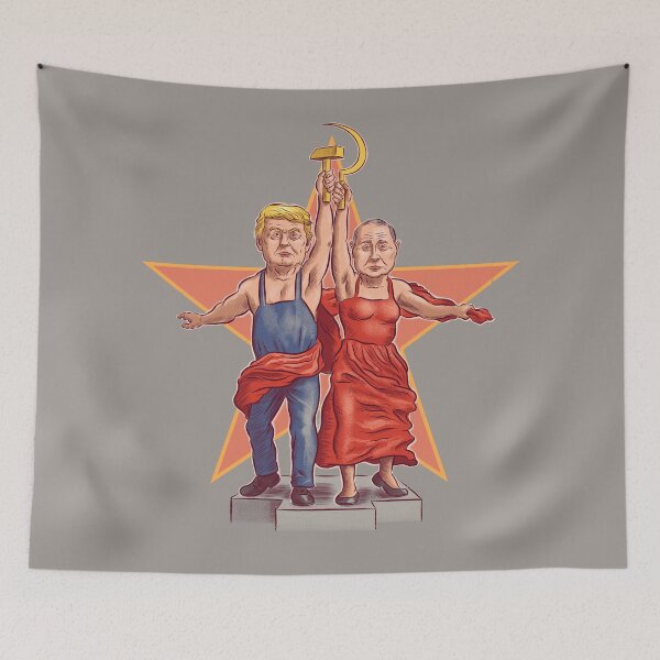 Item preview, Worker and Kolkhoz Woman – Revival designed and sold by Inky-Vibe.