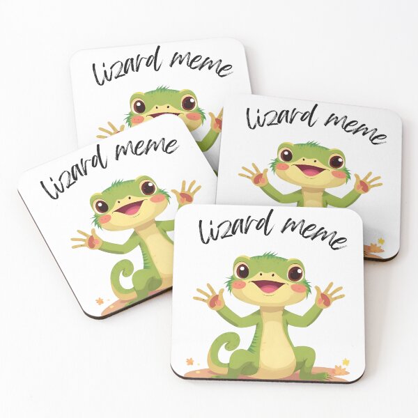 Item preview, lizard meme designed and sold by 4Dart.