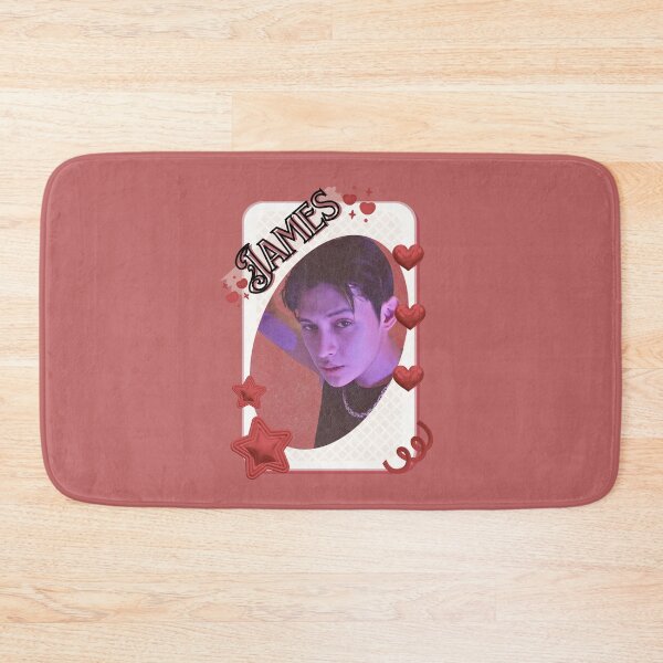 Item preview, CORTIS James Kpop Boy Group Card Red Aesthetic Collage Design designed and sold by AJUNICE STUDIO.