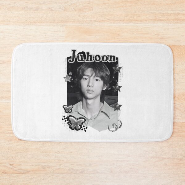 Item preview, CORTIS Juhoon Kpop Boy Group Black and White Collage Digital Art Portrait designed and sold by AJUNICE STUDIO.