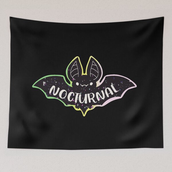 Item preview, Nocturnal - Cute Bat designed and sold by witchlingart.