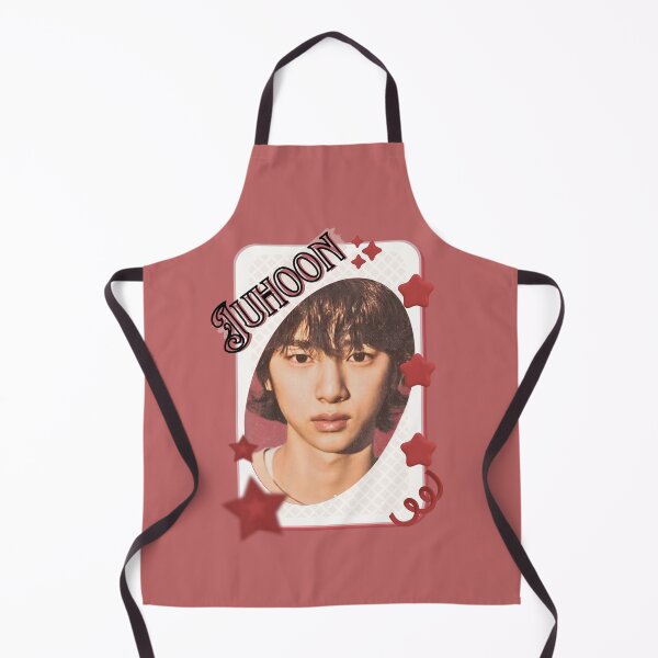 Item preview, CORTIS Juhoon Kpop Boy Group Card Red Aesthetic Collage Design designed and sold by AJUNICE STUDIO.