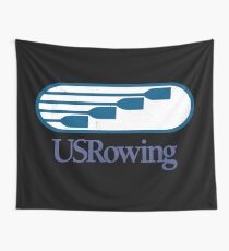 US-Rudern Wandbehang