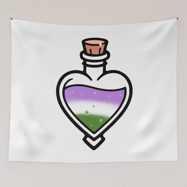 Item preview, Genderqueer Bottle designed and sold by FarieArt.