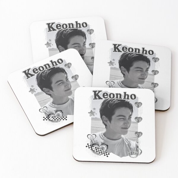 Item preview, CORTIS Keonho Kpop Boy Group Black and White Collage Digital Art Portrait designed and sold by AJUNICE STUDIO.