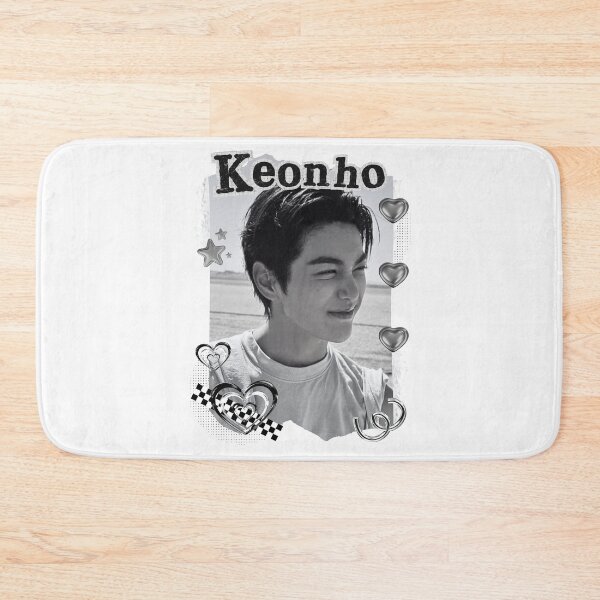 Item preview, CORTIS Keonho Kpop Boy Group Black and White Collage Digital Art Portrait designed and sold by AJUNICE STUDIO.