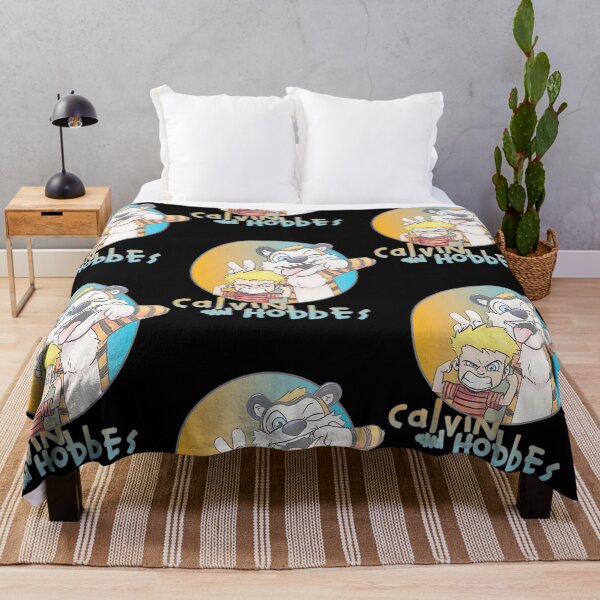Item preview, Mischievous Boy & Silly Tiger Duo - Playful Cartoon Friends Design designed and sold by ThomasJensen.