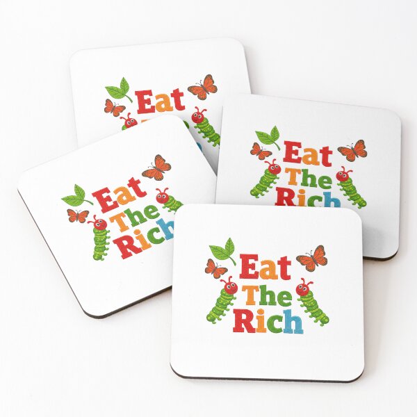 Item preview, Eat The Rich Caterpillar designed and sold by TeeARTHY.