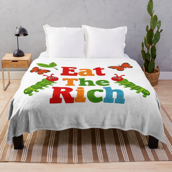 Item preview, Eat The Rich Caterpillar designed and sold by TeeARTHY.