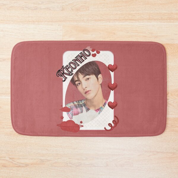Item preview, CORTIS Keonho Kpop Boy Group Card Red Aesthetic Collage Design designed and sold by AJUNICE STUDIO.