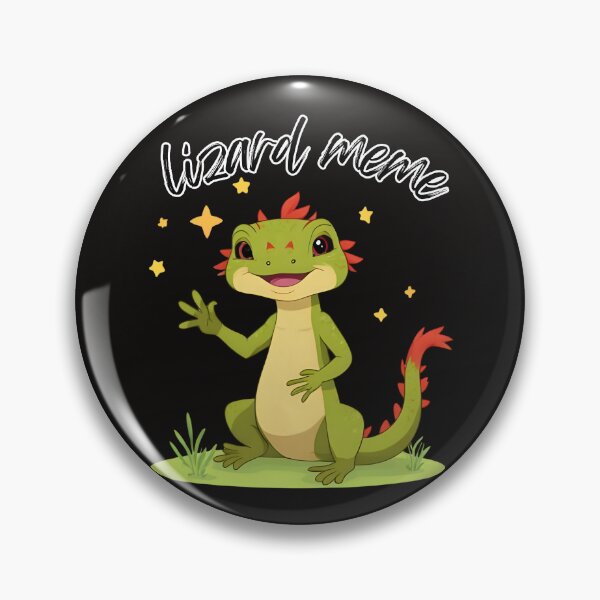 Item preview, lizard meme designed and sold by 4Dart.