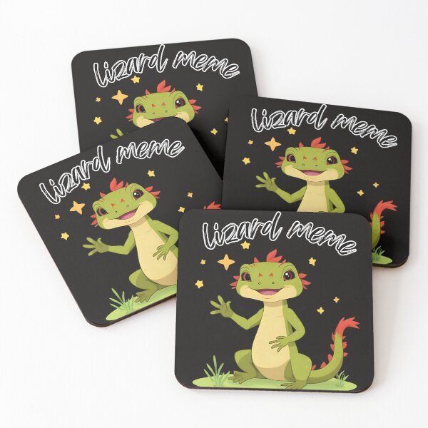 Item preview, lizard meme designed and sold by 4Dart.